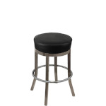 Oak Street BB-288-CCS - Bar Stool, backless, 17