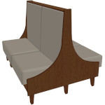 Oak Street BN-4842-DBL - Baldwin Booth, 48