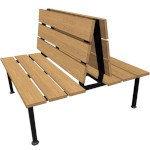 Oak Street CS-4838-DBL - Cascade Booth, 48