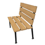 Oak Street CS-4838-SGL - Cascade Booth, 48