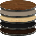 Oak Street FT42R-E - Fortress Table Top, round, 42