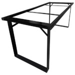Oak Street JUB3072-FRAME - Jubilee Picnic Style Table Frame, 1.5