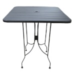 Oak Street OB30R-BAR - Boardwalk Table, indoor/outdoor, 30