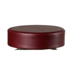 Oak Street SL2129TOP-WINE - Bar Stool Seat Only, backless, button top, vinyl, wine
