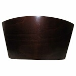 Oak Street SLBACKPLAIN - Replacement Chair Back, plain, wood finish