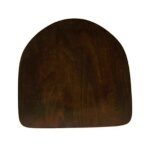Oak Street SLSEAT-XL-WOODIMP-WA - Replacement XL seat, wood, walnut finish, 16.875