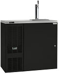 Perlick DDS36 - Draft Beer Dispenser, 1-Section, Black, 2 Taps Per Tower