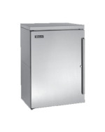 Perlick DB24 - Back Bar Storage Cabinet, Non-Refrigerated, Black Exterior