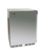 Perlick HD24RS4 - Undercounter Refrigerator, 3.8 cu. ft. , Black Exterior