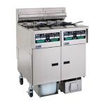 Pitco SELV14C/184/FD - Solstice Reduced Oil Fryer System, electric, (2) fryers: (1) 30 lb oil & (1) 40 lb oil full tank