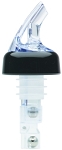 Precision Pourers 112CLC - 1-1/2 oz. collared pourer. Clear, Sold per dozen