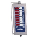 Prince Castle 740-T88 - Single Function Timer, 8-channel, multi-display, vertical, 6' cord