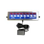 Prince Castle 740-T88H - Single Function Timer, 8-channel, multi-display, horizontal, 6' cord