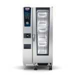 Rational ICP 20-HALF E 480V 3 PH (LM100FE) - iCombi Pro 20 Pan Half-Size Combi Oven, mobile oven rack