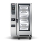 Rational ICC 20-FULL NG 208/240V 1 PH (LM200GG) - iCombi Classic 20 Pan Full-Size Combi Oven, mobile oven rack