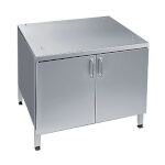 Rational 60.30.344 - Stationary Oven Stand, hinged doors, closed on all sides, 26-3/8