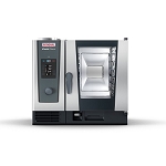 Rational ICC 6-HALF NG 208/240V 1 PH (LM200BG) - iCombi Classic 6-Half Size Combi Oven, natural gas