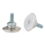 Royal ROY RTB FG - Floor Glide, nickel plated with nylon base