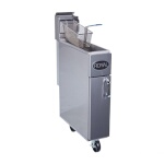 Royal Range RFT-25 - Floor Fryer, gas, 1/2 size, 25 lb. oil capacity, thermostatic