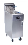 Royal Range RFT-2525 - Floor Fryer, gas, split pot, 25 lb. oil capacity per tank, thermostatic