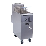 Royal Range RHEF-45-DM - Floor Fryer, gas, 45-50 lb. capacity, thermostat control