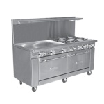 Royal Range RR-12 - Restaurant Range, gas, 72