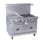 Royal Range RR-4G24 - Restaurant Range, gas, 48