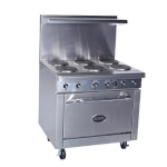 Royal Range RRE-6 - Restaurant Range, electric, 36