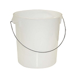 Rubbermaid FG572900GRAY - Storage Container- Round- 22qt
