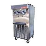 SaniServ 424 - Soft Serve/Yogurt Twin Freezer, floor model, 2 heads, 20 qt. mix capacity (per side)