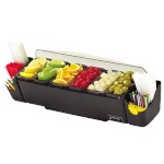 San Jamar BD4006S - The Dome Garnish Center, 22