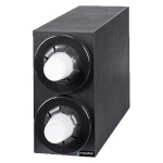 San Jamar C2952BK - Sentry Beverage Cabinet, 7-3/4