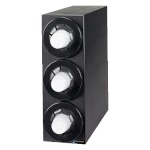 San Jamar C2953BK - Sentry Beverage Cabinet, 7-3/4