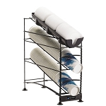 San Jamar C8503WF - Wireworks Cup & Lid Organizer, 18-1/4