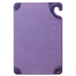 San Jamar CBG152012PR - Saf-T-Grip Allergen Cutting Board, 15