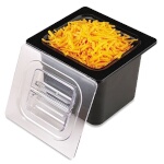 San Jamar CI7001BK - Food Pan, 1/6 size, 6