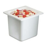 San Jamar CI7001WH - Food Pan, 1/6 size, 6