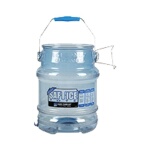 San Jamar SI6100 - Saf-T-Ice Shorty Ice Tote, 5 gallon, polycarbonate, rubber handle