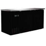 Serv-Ware BB3-24-HC - Back Bar Cooler, two-section, 61-1/10