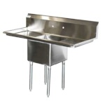 Serv-Ware E1CWP18242-24 - One Compartment Sink, 66