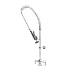 Serv-Ware PRS4-CWP - Pre-Rinse Unit, deck mount, 4