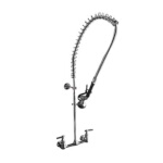 Serv-Ware PRW8-CWP-E - Pre-Rinse Unit, wall mount, 8