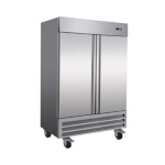 Serv-Ware RF2-35-HC - Reach-In Freezer, two-section, 39.5