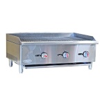 Serv-Ware SCBS-36 - Radiant Charbroiler, countertop, gas, 36