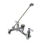 Serv-Ware SF1000 - Mop Sink Service Faucet, wall mount, 8