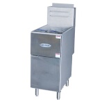 Serv-Ware SGF-50L - Fryer, LP gas, floor model, 50 lb oil capacity