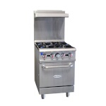 Serv-Ware SGR-4B - Restaurant Range, natural gas, 24