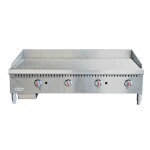Serv-Ware SMGS-48 - Countertop Griddle, gas, 3/4