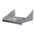 Serv-Ware SSMS1824-CWP - Microwave Shelf, wall mount, 24