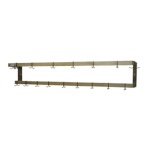 Serv-Ware SW-60-CWP - Pot Rack, wall-mounted, 60